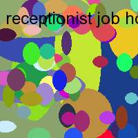 receptionist job houston