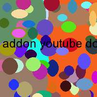 addon youtube download